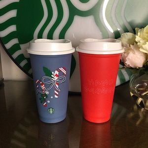 Starbucks Holiday Reusable Cups